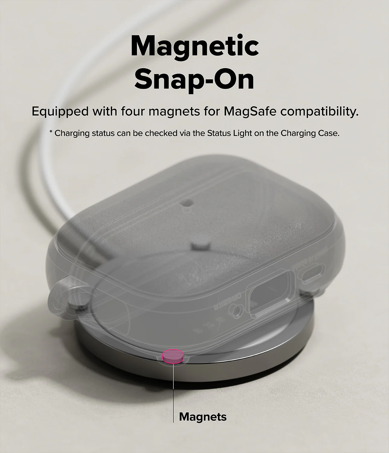 AirPods Pro 3 Case | Onyx Magnetic - Image 4