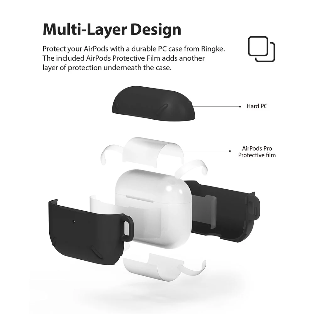 AirPods Pro Case - Black - Image 4