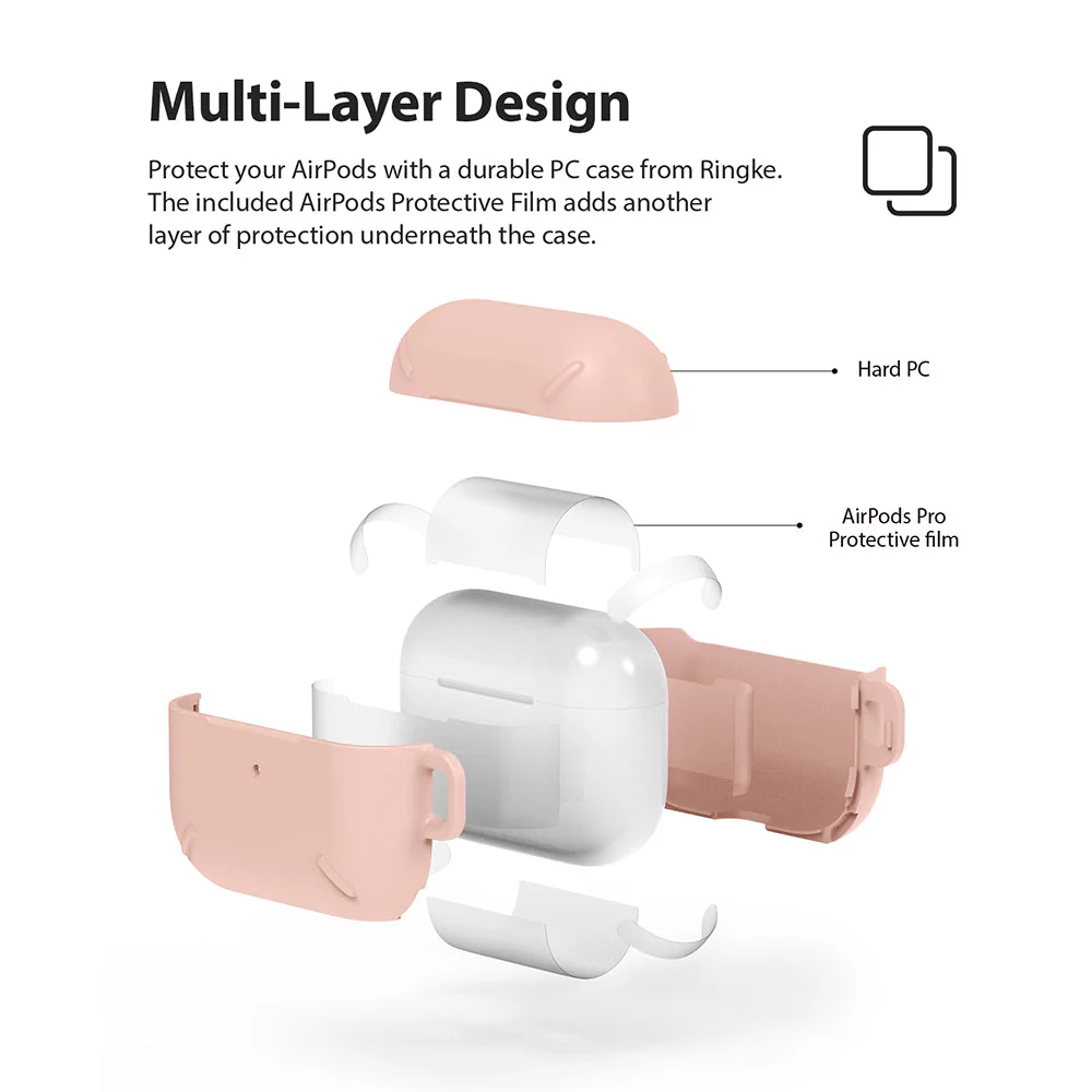 AirPods Pro Case - Peach Pink - Image 4