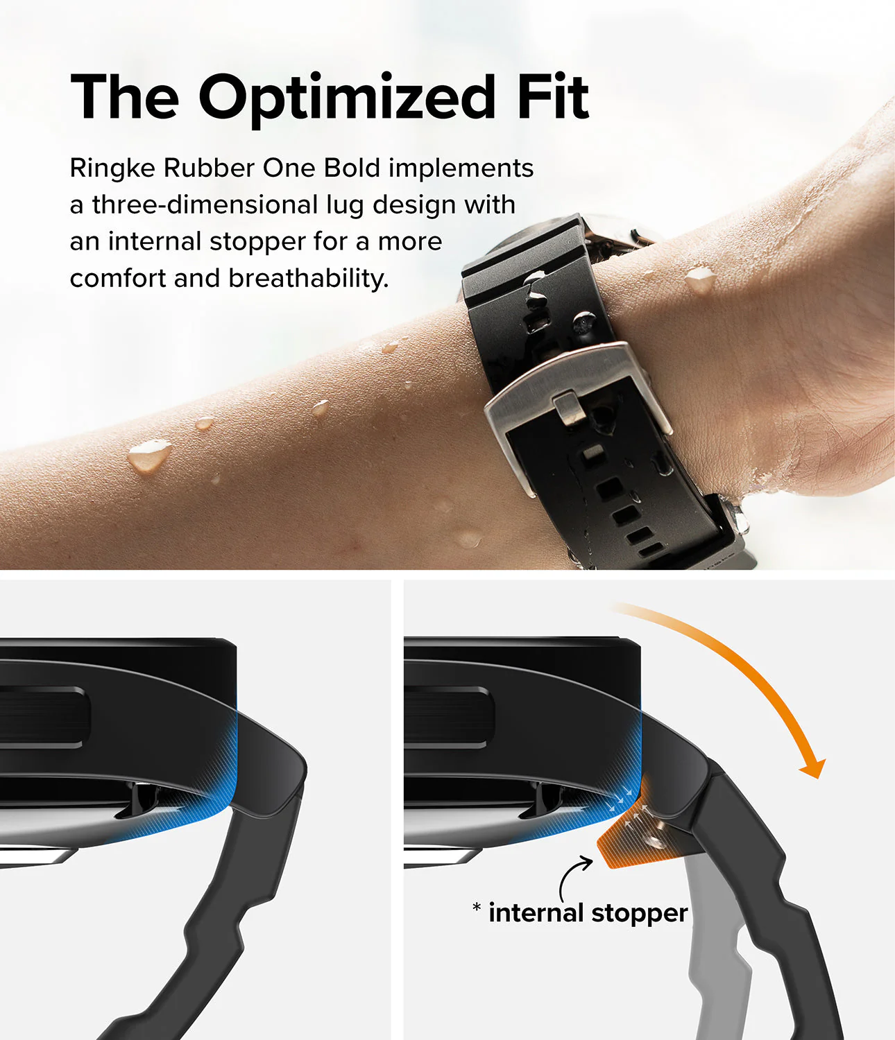 Watch Lug 20mm | Rubber One Bold Band - Design - Image 108