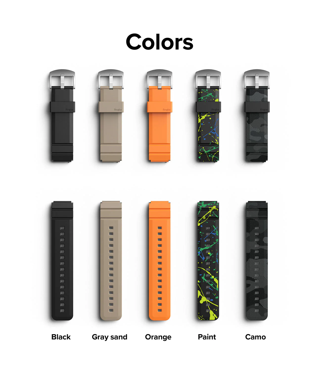 Watch Lug 20mm | Rubber One Bold Band - Design - Image 51