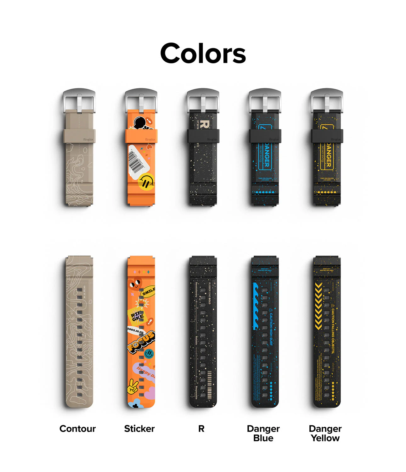 Watch Lug 20mm | Rubber One Bold Band - Design - Image 69