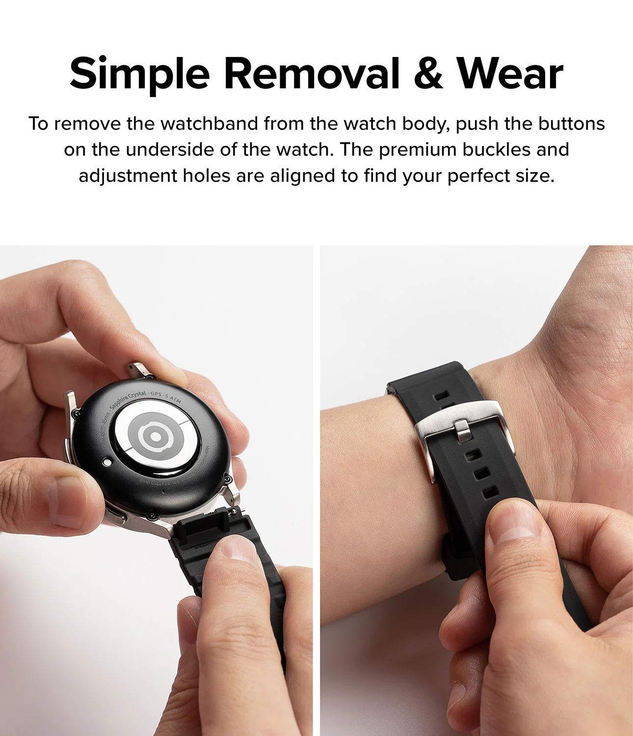 Watch Lug 20mm | Rubber One Bold Band - Design - Image 82