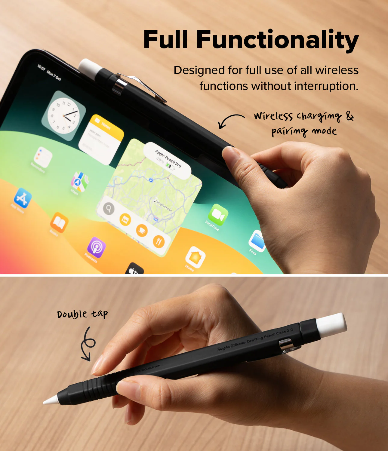 Apple Pencil Pro / 2nd Generation Case | Silicone Drafting Pencil Case - Image 10