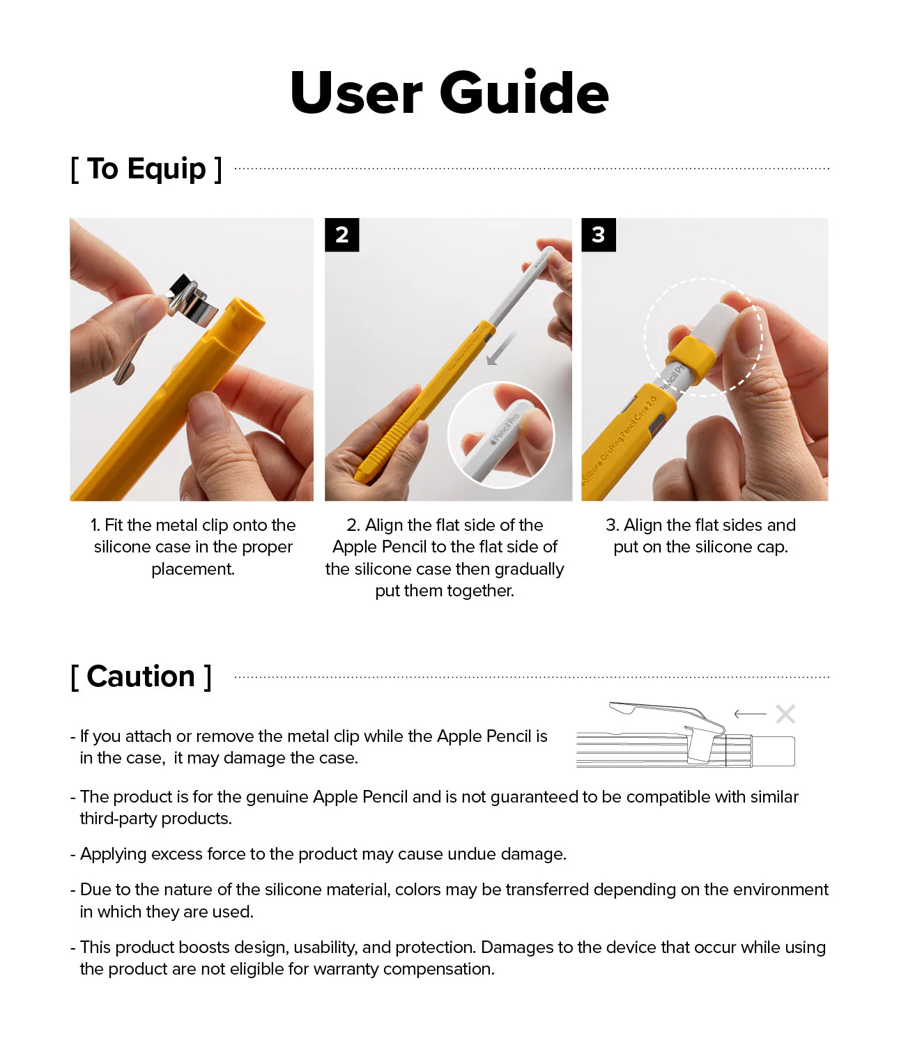 Apple Pencil Pro / 2nd Generation Case | Silicone Drafting Pencil Case - Image 14