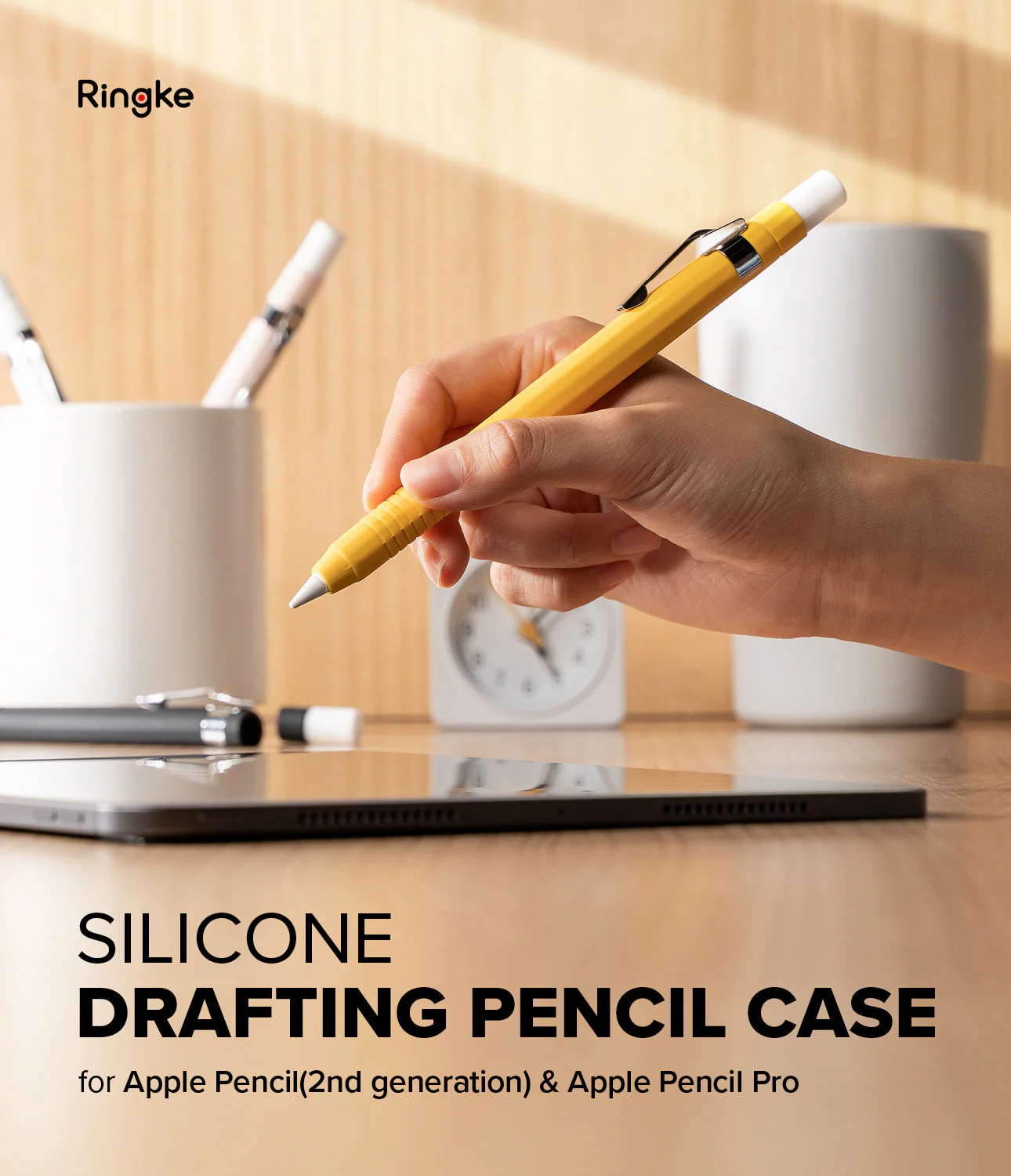 Apple Pencil Pro / 2nd Generation Case | Silicone Drafting Pencil Case - Image 43