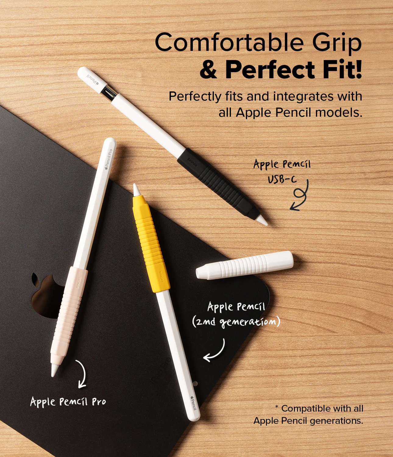 Apple Pencil Case | Silicone Drafting Grip Holder - Image 46