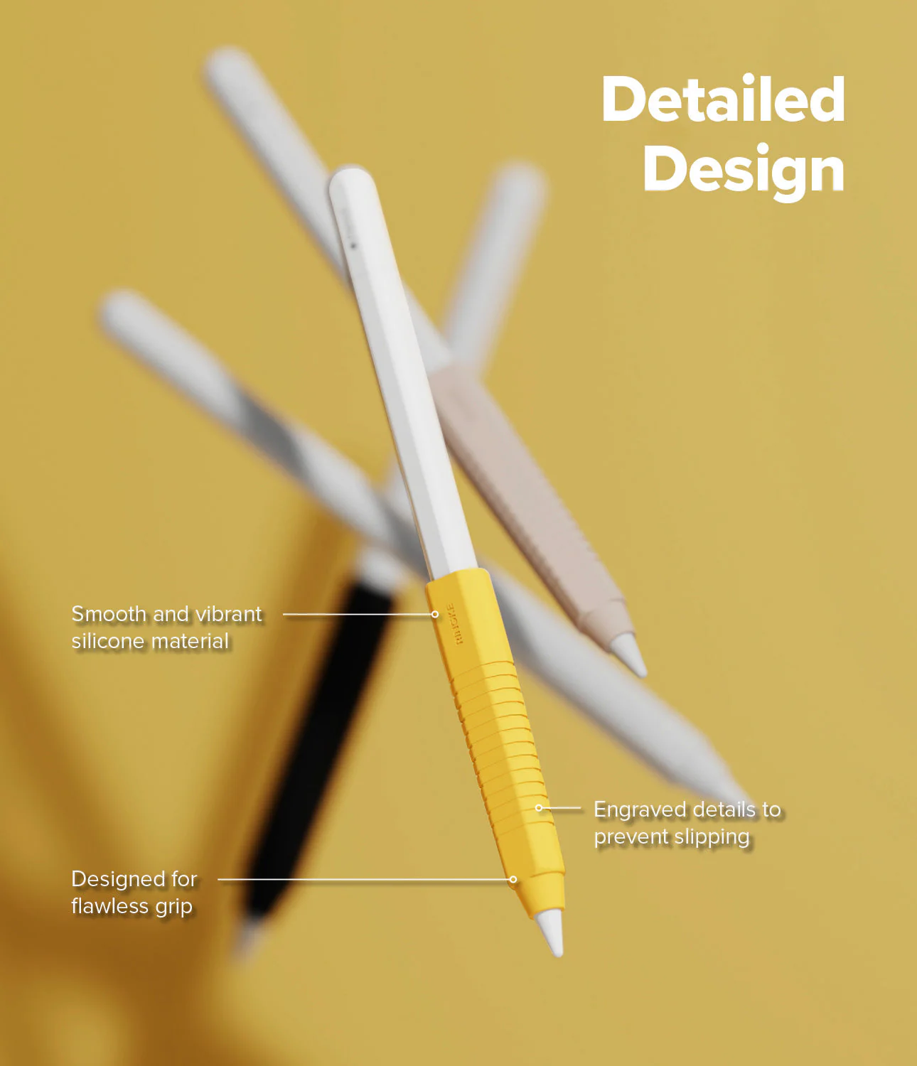 Apple Pencil Case | Silicone Drafting Grip Holder - Image 51
