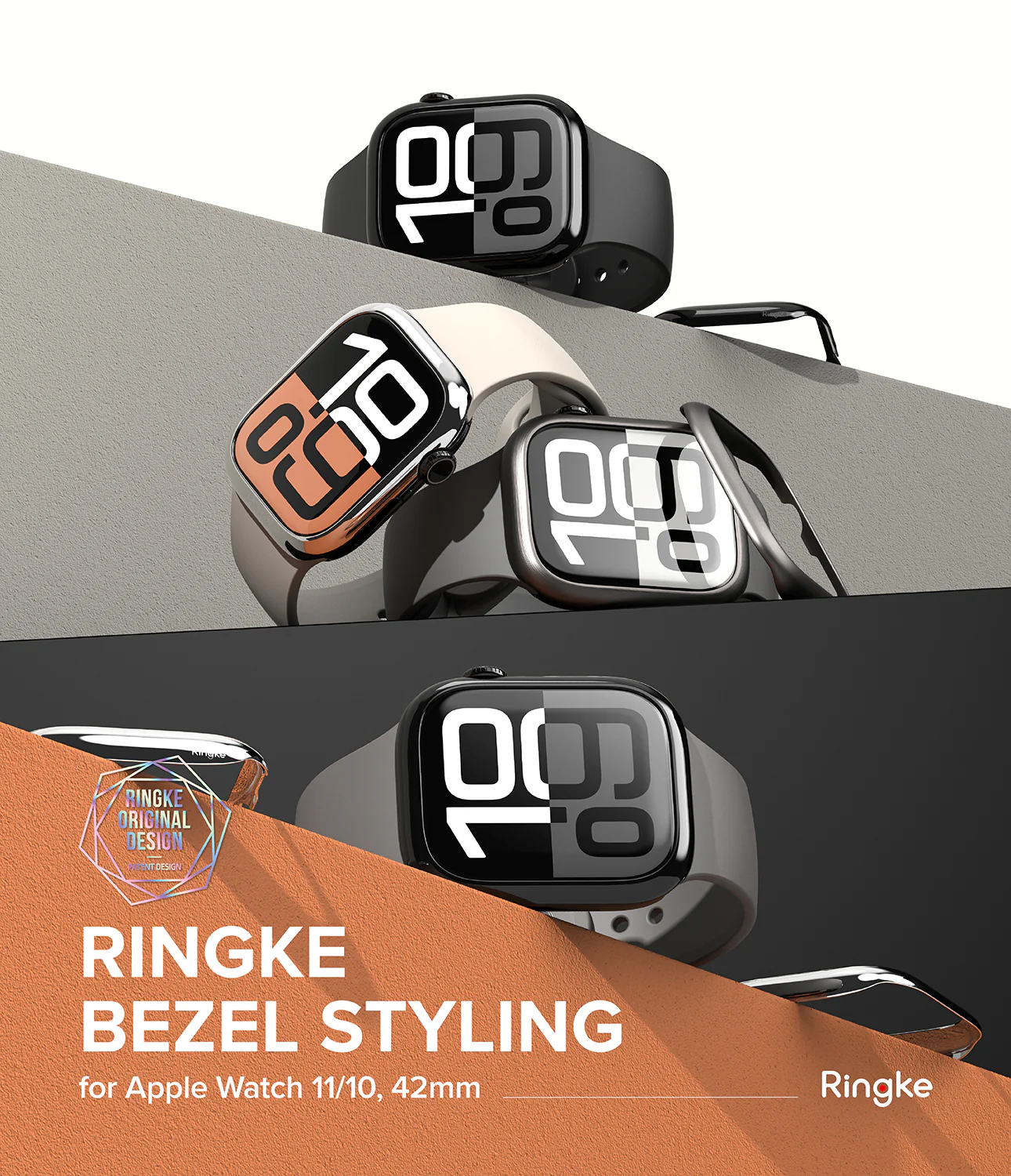 Apple Watch 11 / 10 (42mm) Cover | Bezel Styling - Image 18