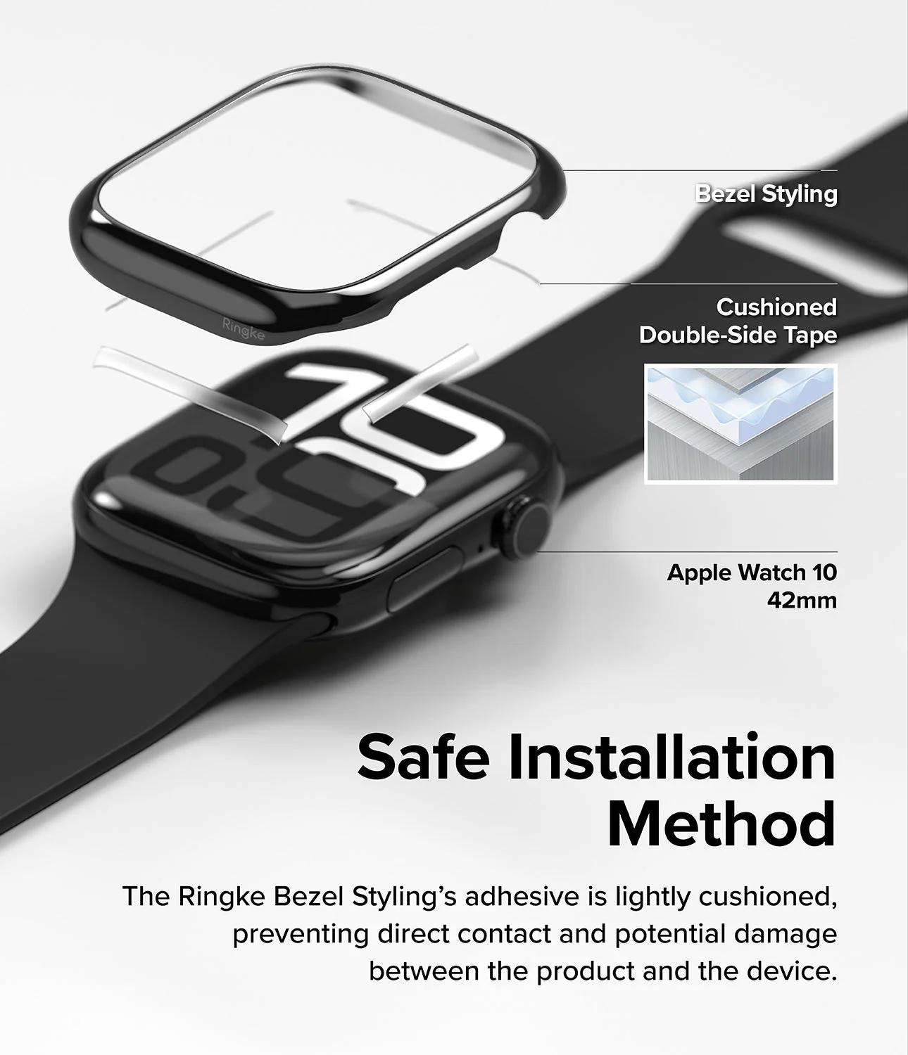 Apple Watch 11 / 10 (42mm) Cover | Bezel Styling - Image 24