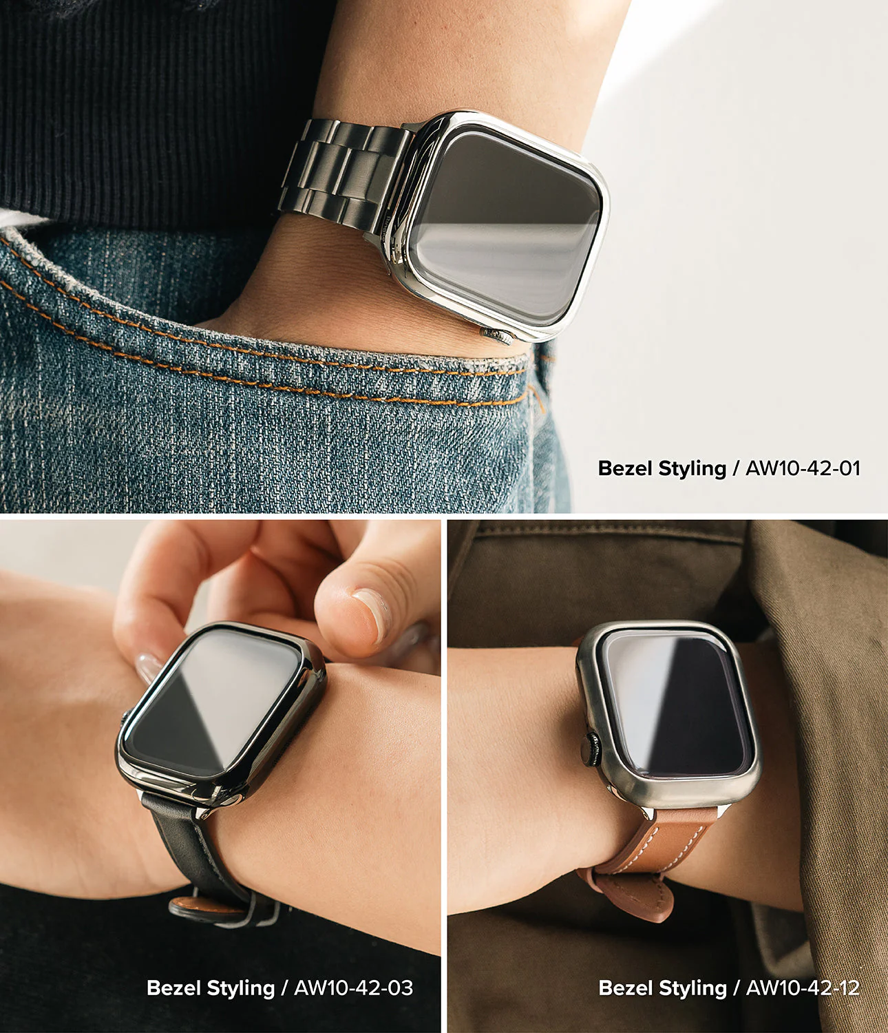 Apple Watch 11 / 10 (42mm) Cover | Bezel Styling - Image 43