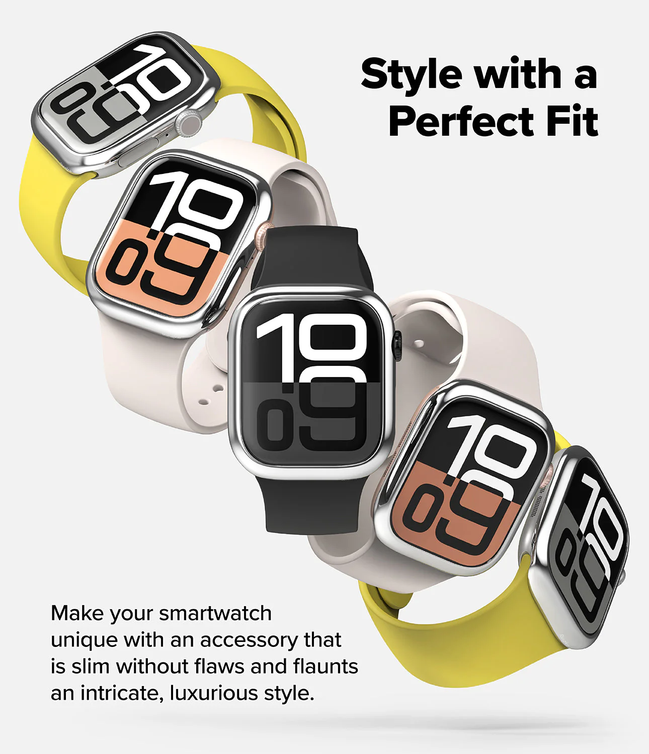 Apple Watch 11 / 10 (42mm) Cover | Bezel Styling - Image 5