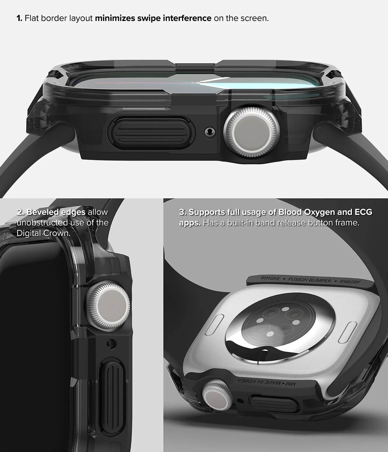 Apple Watch 11 / 10 (42mm) Case | Fusion Bumper - Image 23