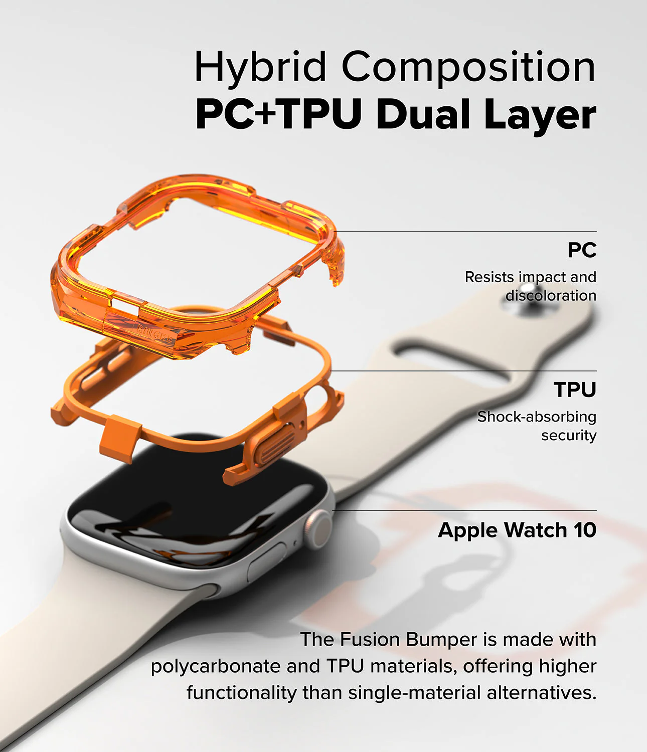 Apple Watch 11 / 10 (42mm) Case | Fusion Bumper - Image 48
