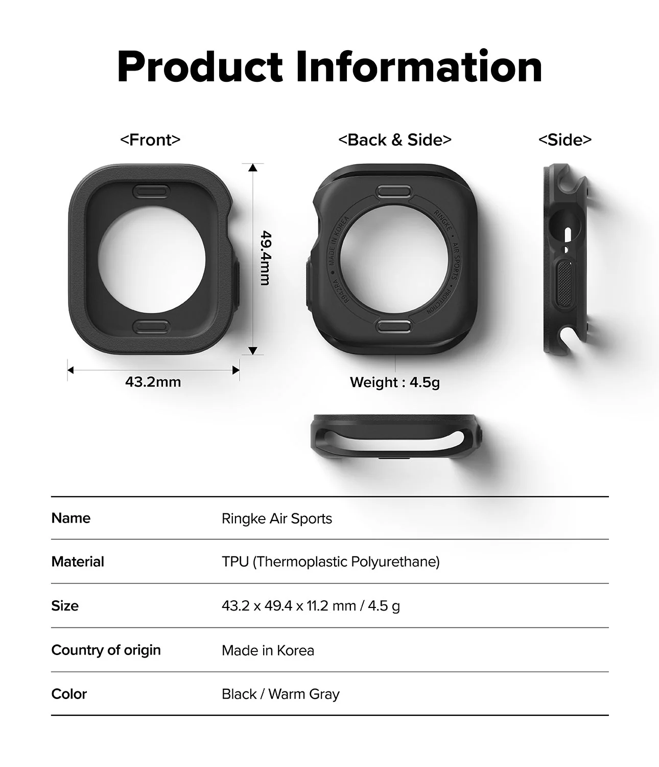 Apple Watch 11 / 10 (46mm) Case | Air Sports - Image 12