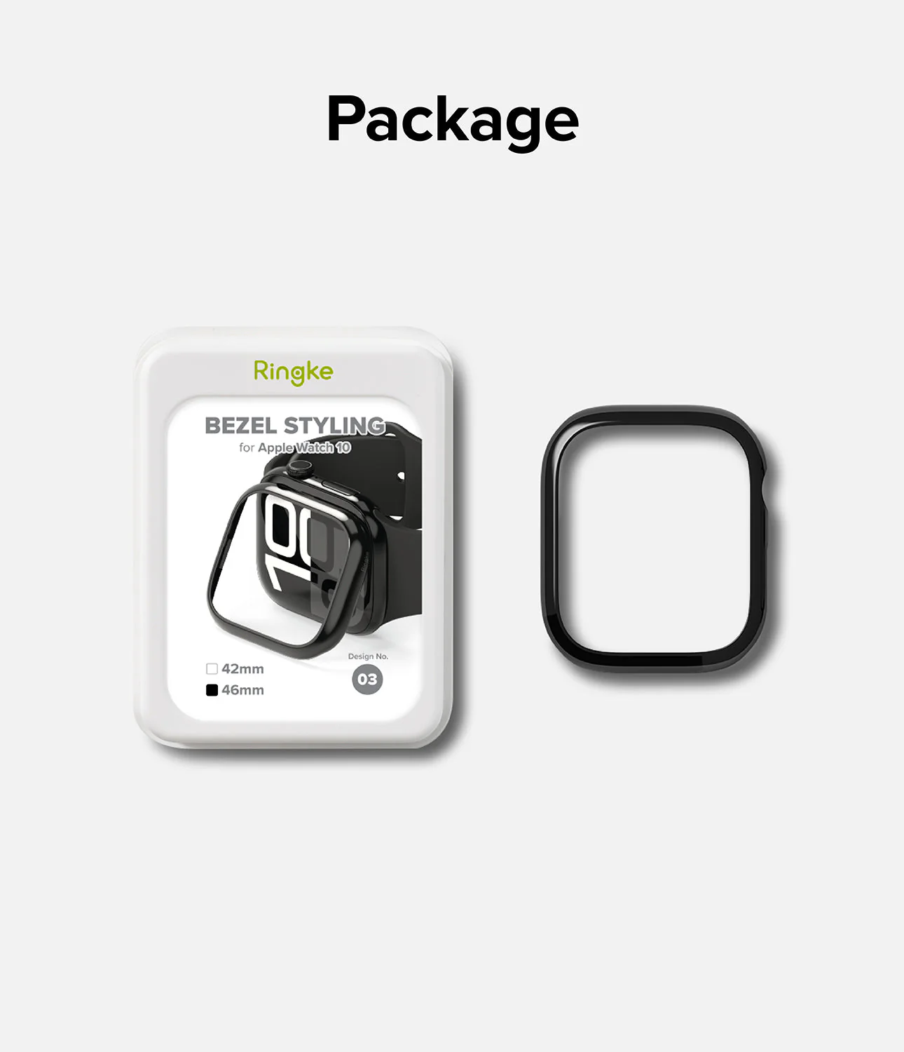 Apple Watch 11 / 10 (46mm) Cover | Bezel Styling - Image 29