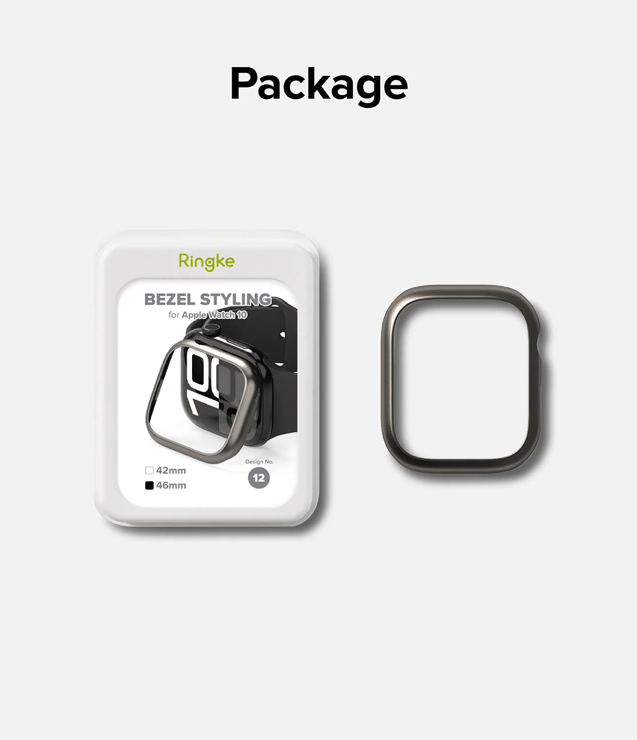 Apple Watch 11 / 10 (46mm) Cover | Bezel Styling - Image 45
