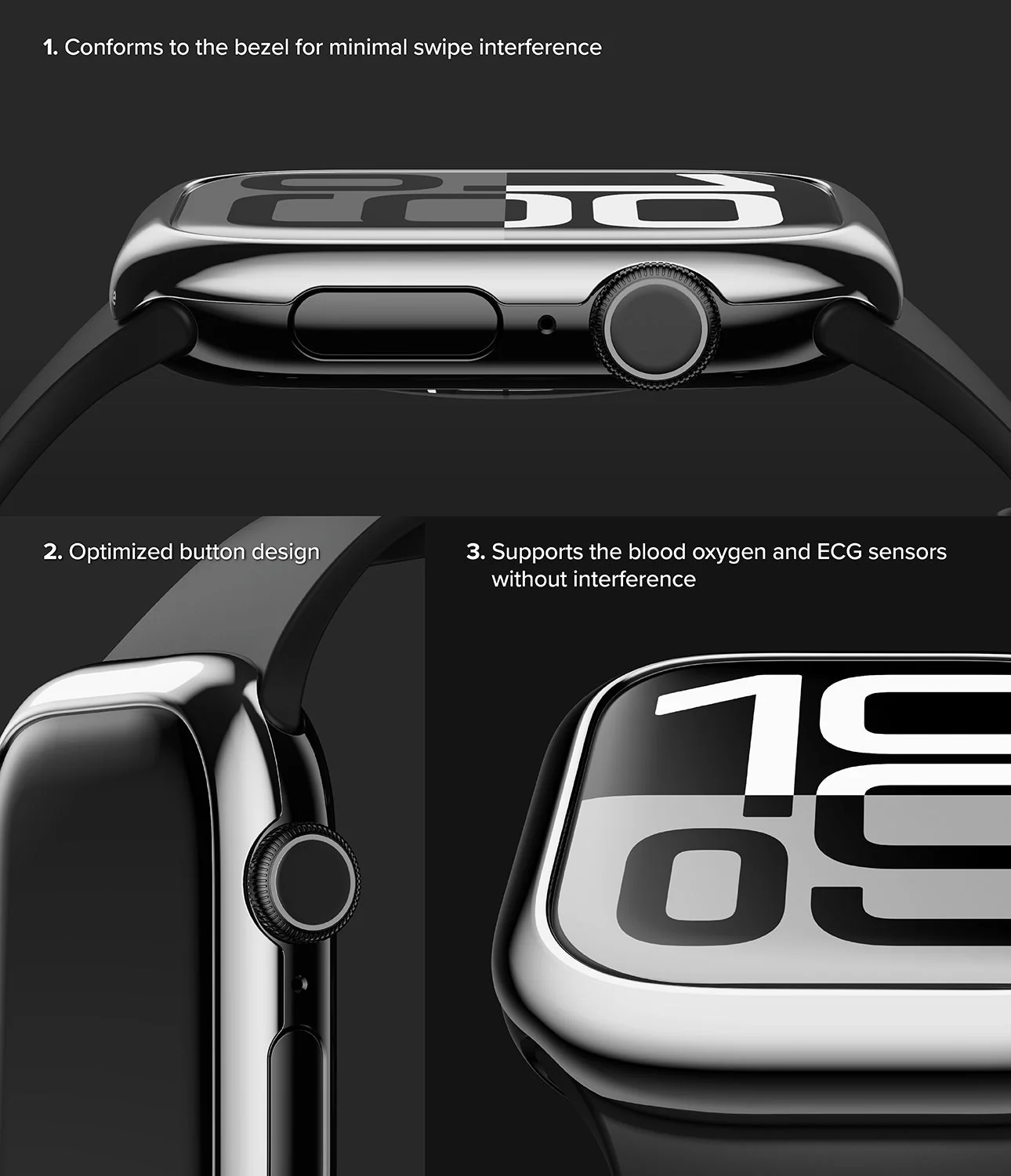 Apple Watch 11 / 10 (46mm) Cover | Bezel Styling - Image 9