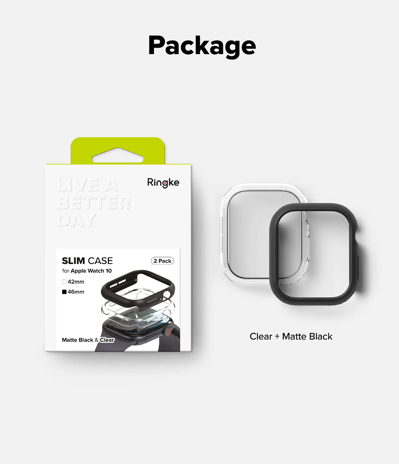 Apple Watch 11 / 10 (46mm) Case | Slim - Image 10
