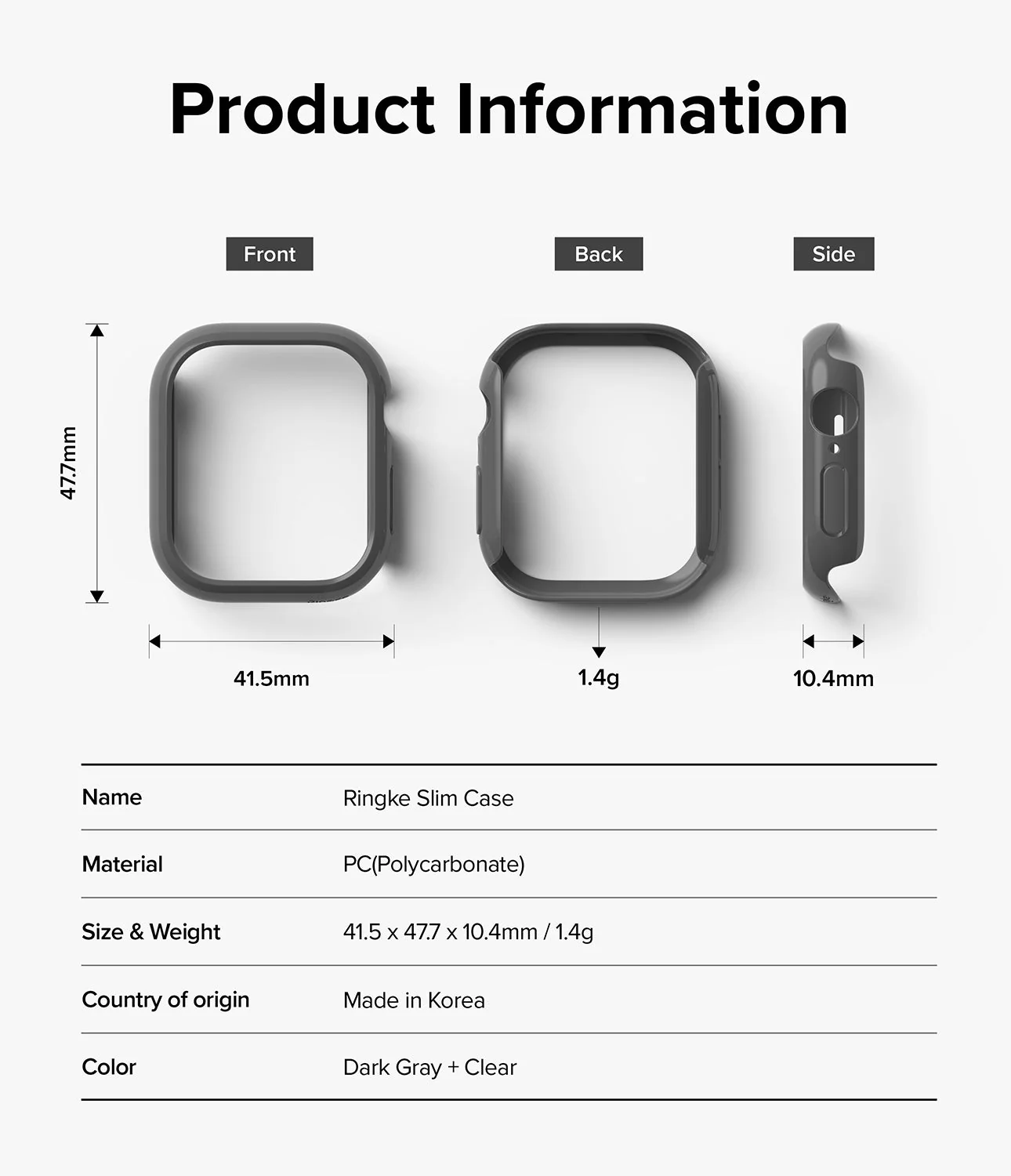 Apple Watch 11 / 10 (46mm) Case | Slim - Image 24