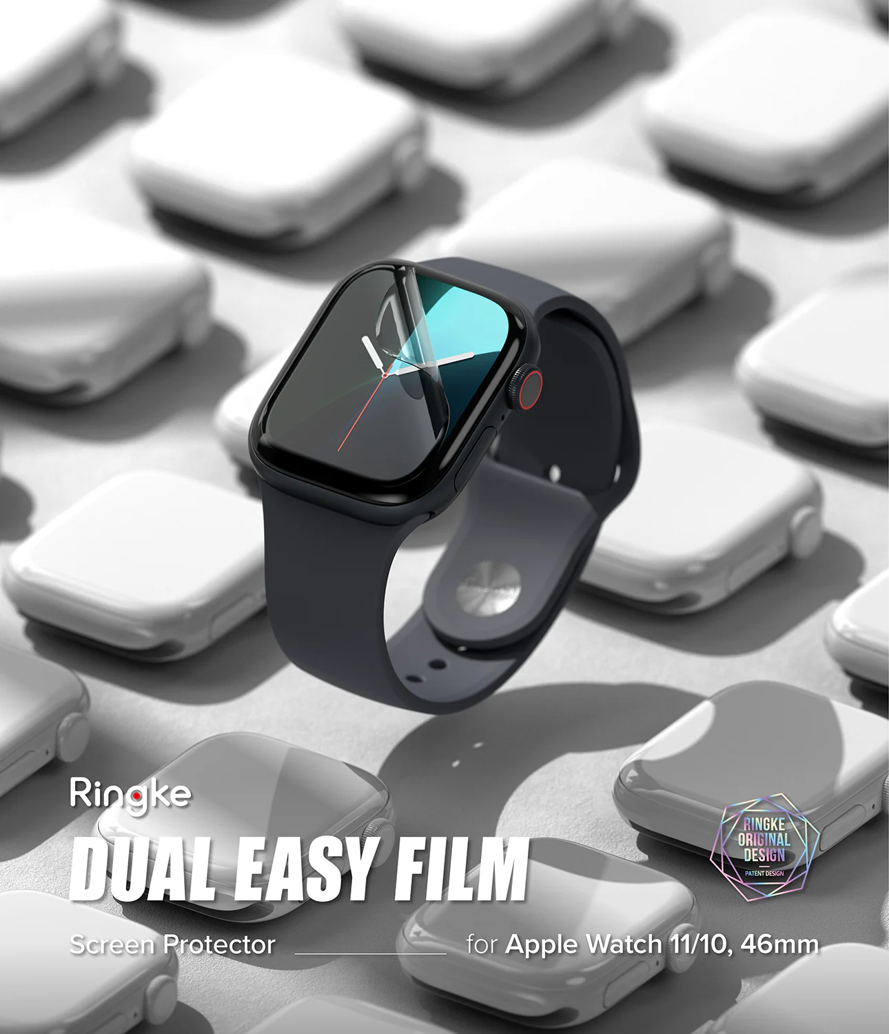 Apple Watch 11 / 10 (46mm) Screen Protector | Dual Easy Film - Image 2