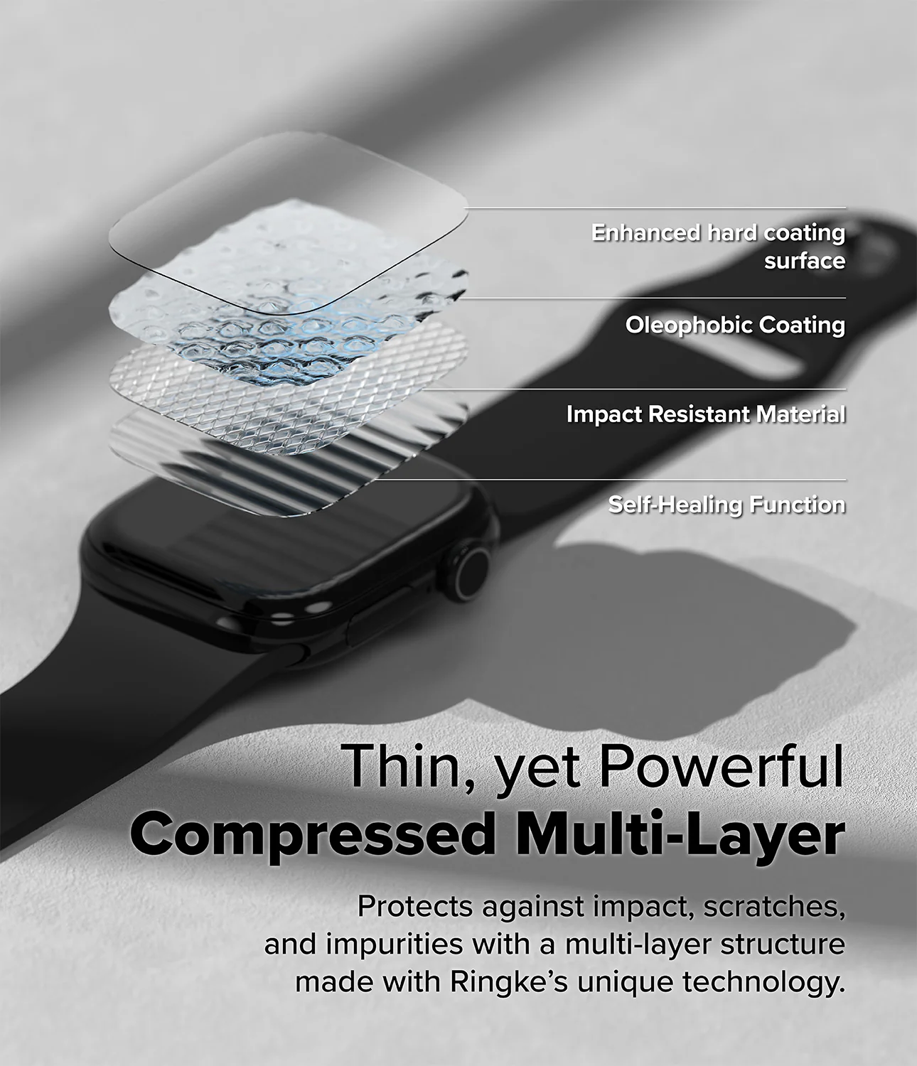 Apple Watch 11 / 10 (46mm) Screen Protector | Dual Easy Film Pro - Image 11