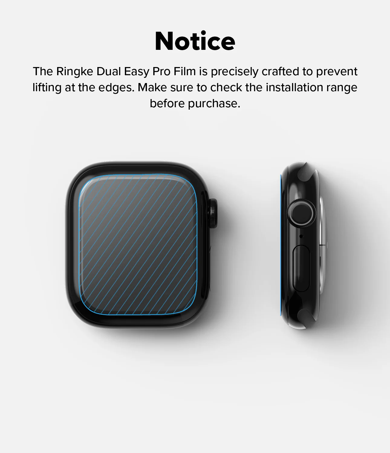 Apple Watch 11 / 10 (46mm) Screen Protector | Dual Easy Film Pro - Image 12
