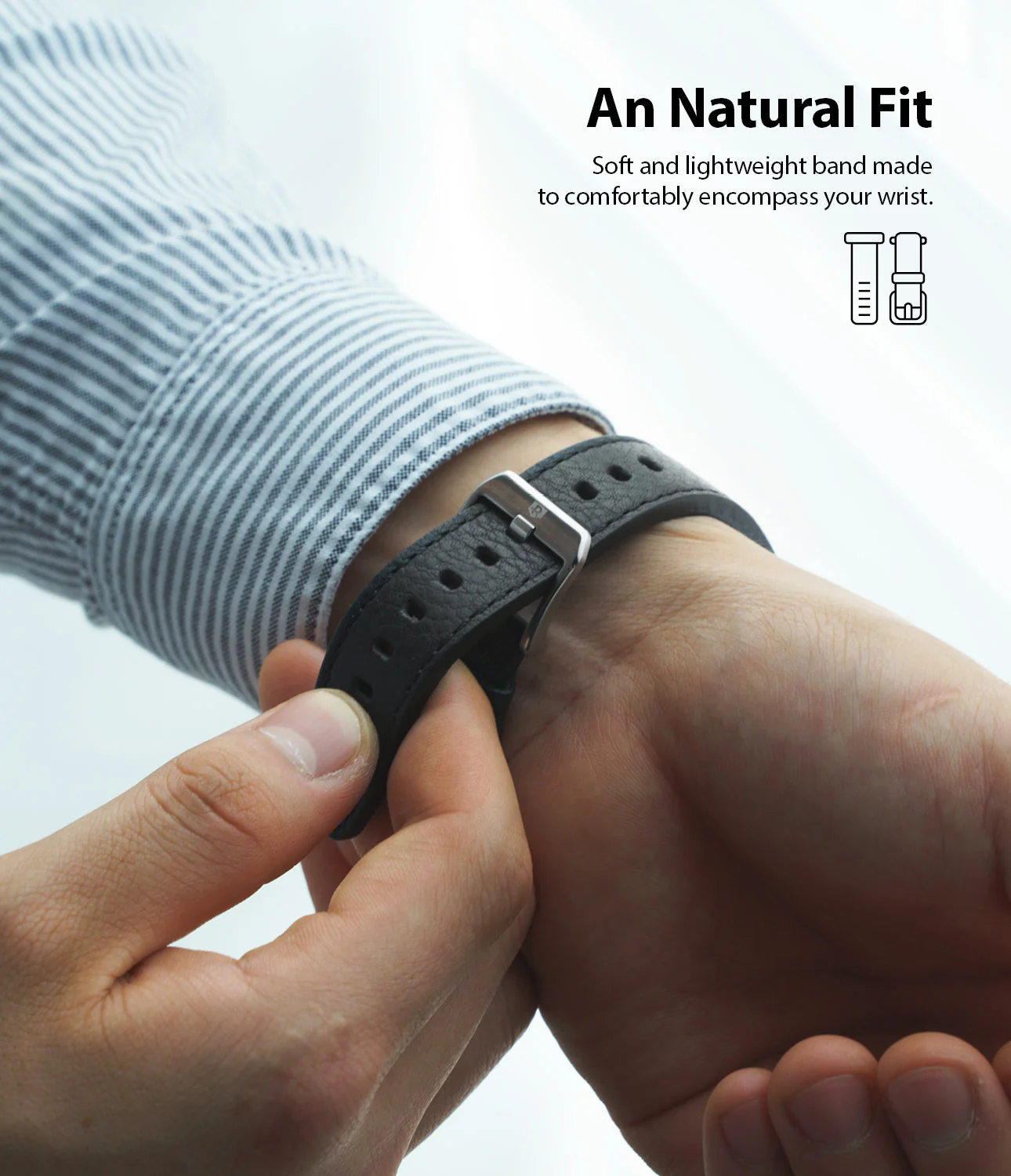 Apple Watch 42·41·40·38 mm | Leather One Classic Band - Image 15