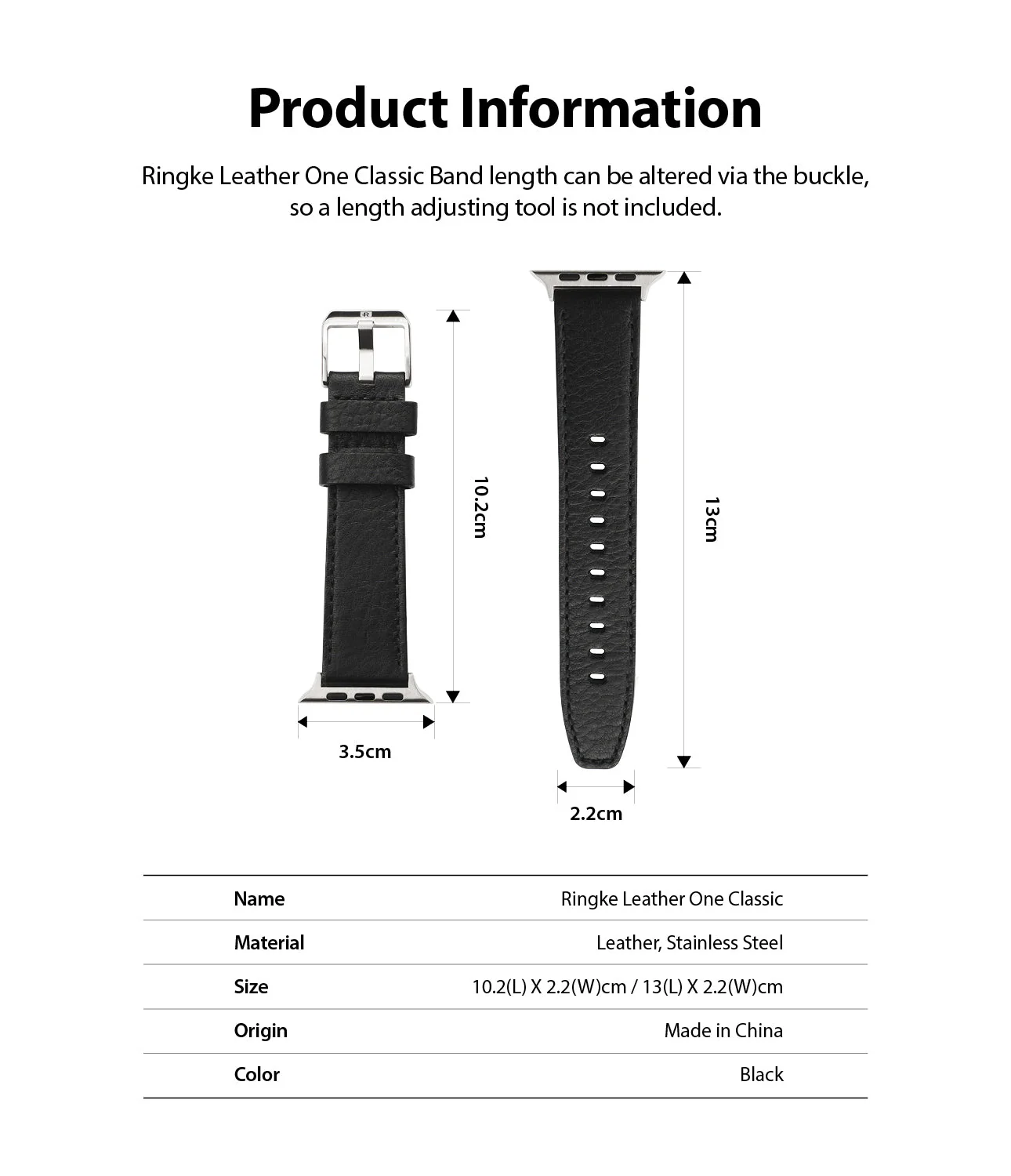 Apple Watch 42·41·40·38 mm | Leather One Classic Band - Image 22