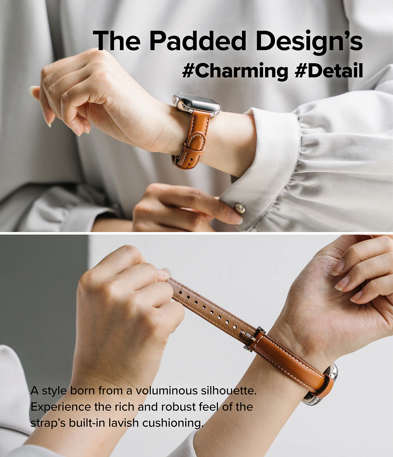 Apple Watch 42·41·40·38 mm | Leather One Padded Slim - Image 21