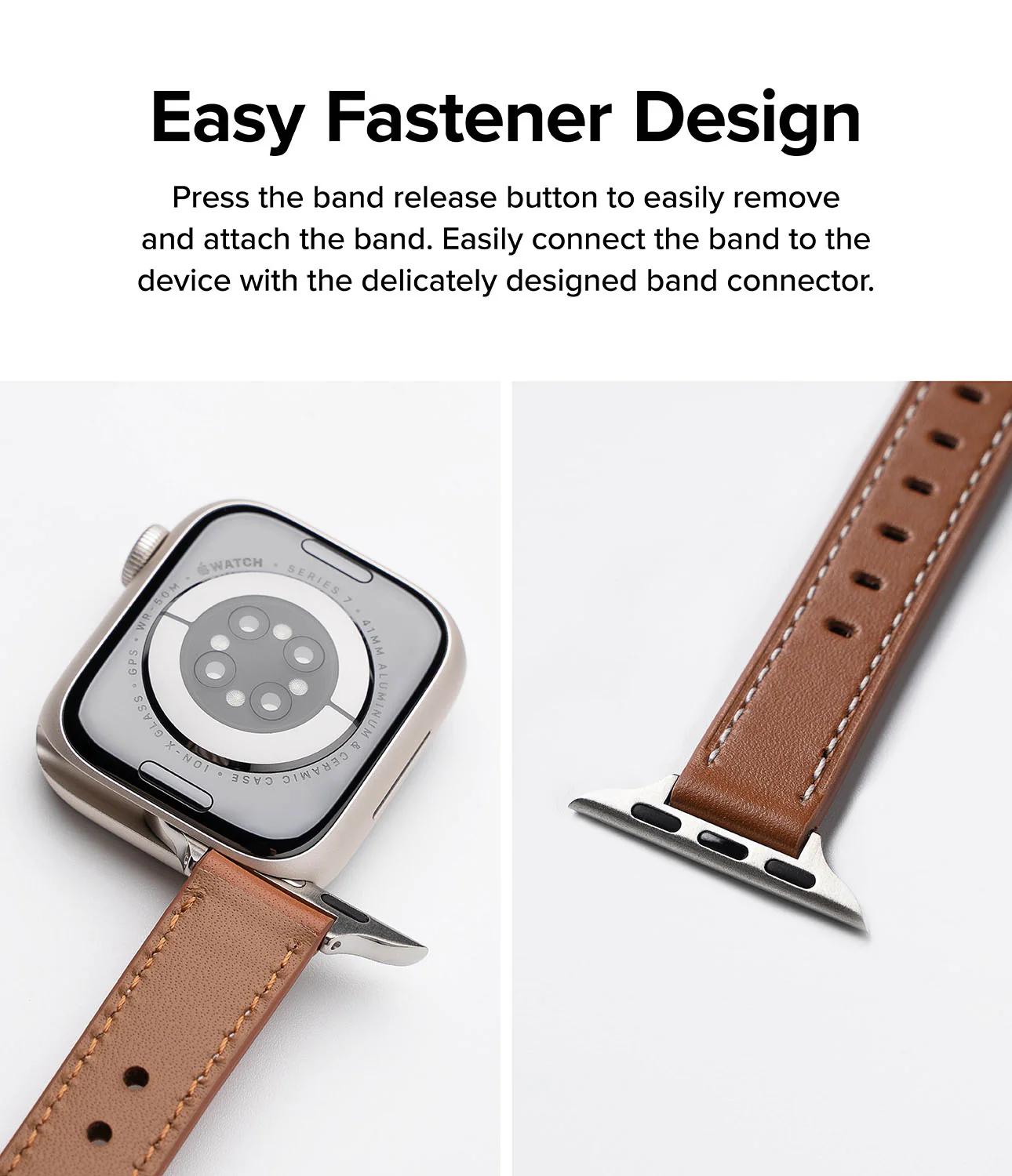 Apple Watch 42·41·40·38 mm | Leather One Slim Band - Image 24