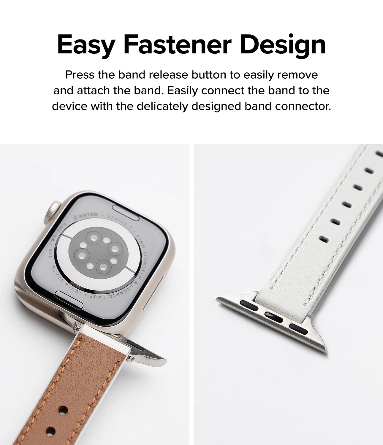 Apple Watch 42·41·40·38 mm | Leather One Slim Band - Image 54