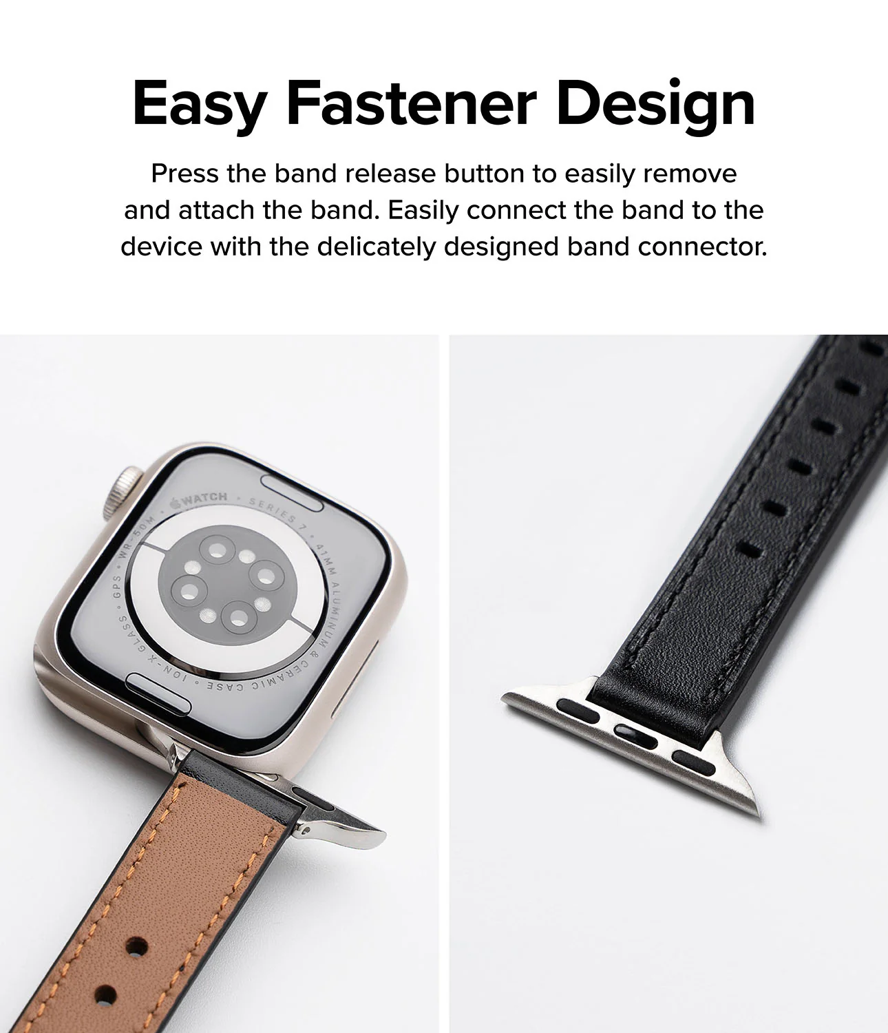 Apple Watch 42·41·40·38 mm | Leather One Slim Band - Image 9