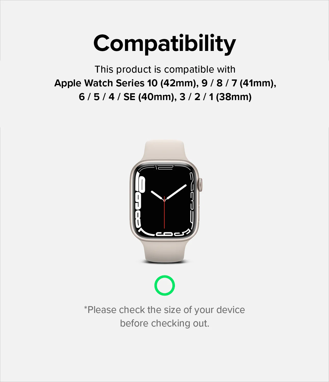 Apple Watch 42·41·40·38 mm | Rubber One Band - Image 3