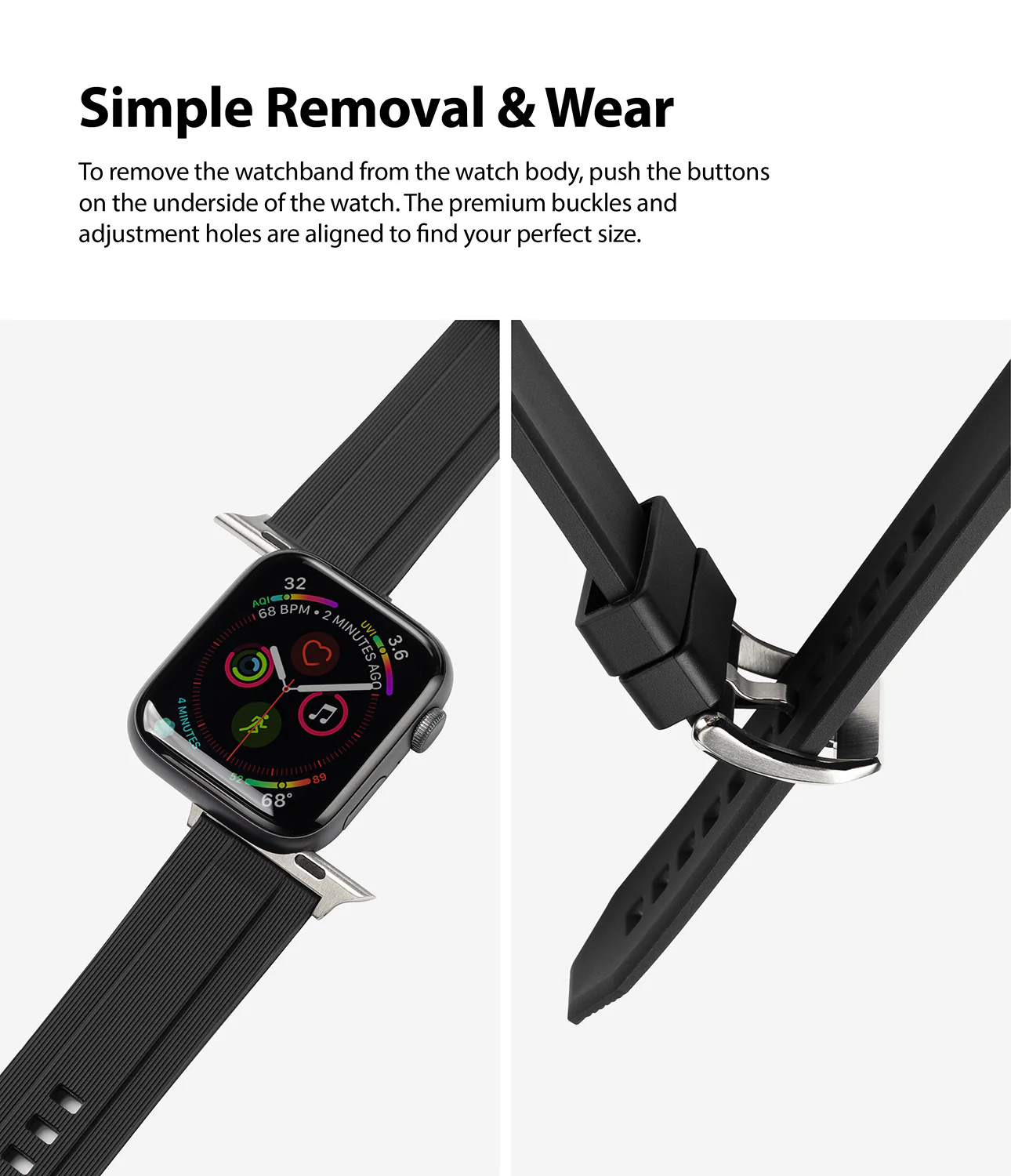 Apple Watch 42·41·40·38 mm | Rubber One Band - Image 5