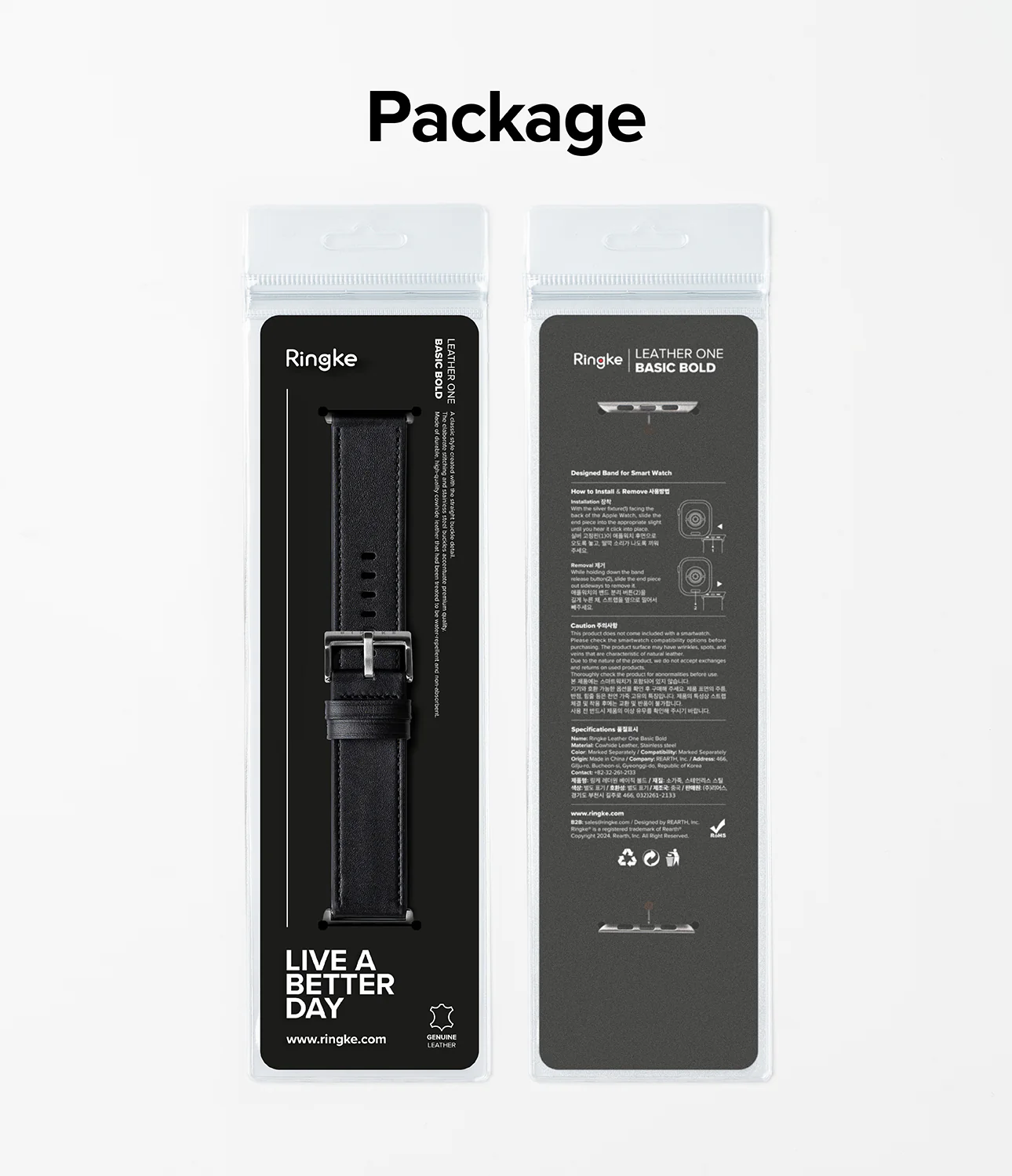 Apple Watch 49·46·45·44·42mm | Leather One Basic Bold - Image 17