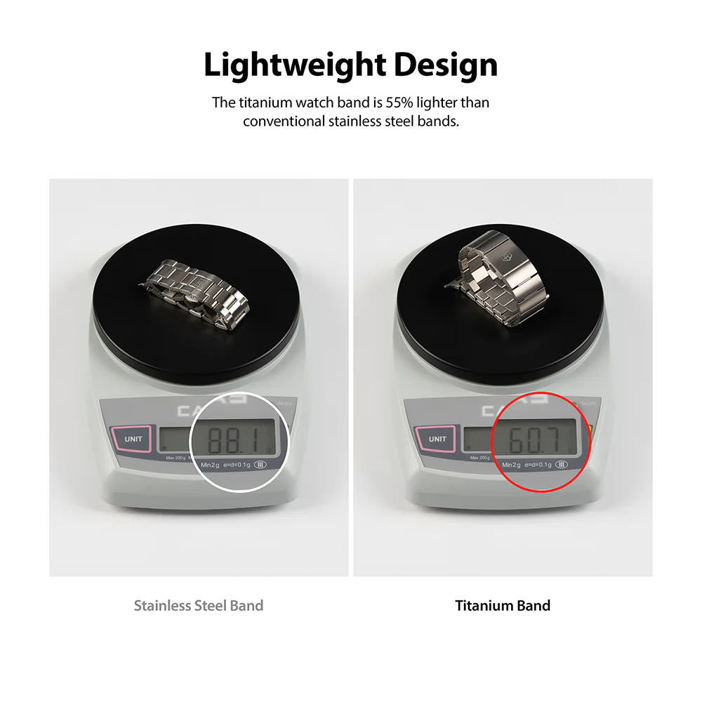 Apple Watch 49·46·45·44·42 mm | Metal One Band Titanium - Image 7