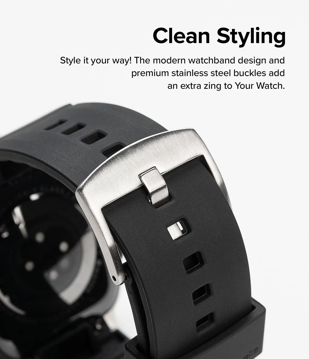 Apple Watch 49·46·45·44·42mm | Rubber One Bold Band - Image 10