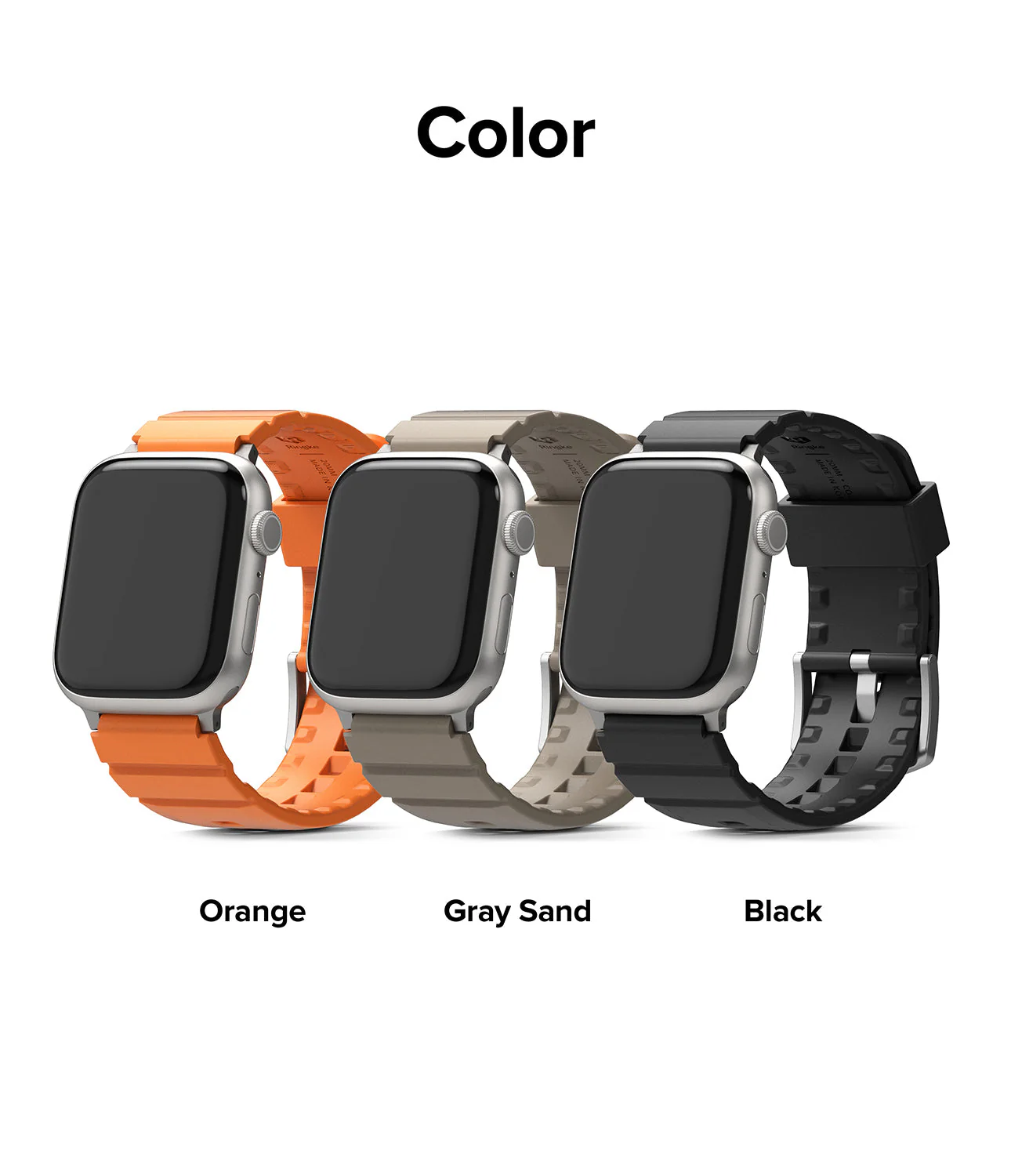 Apple Watch 49·46·45·44·42mm | Rubber One Bold Band - Image 14