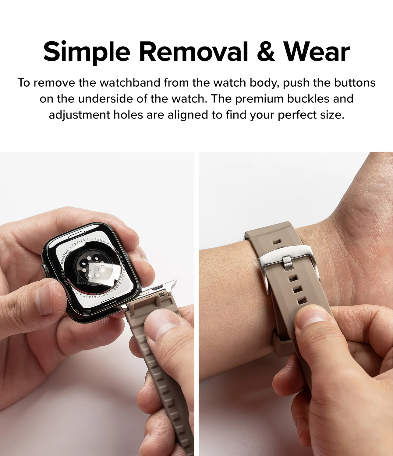 Apple Watch 49·46·45·44·42mm | Rubber One Bold Band - Image 24