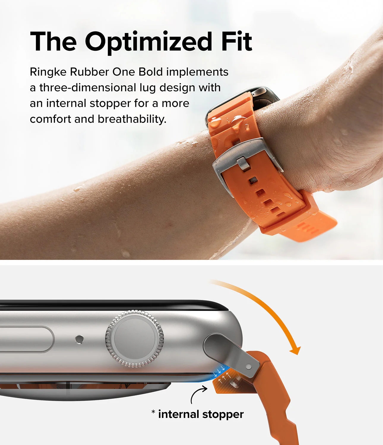 Apple Watch 49·46·45·44·42mm | Rubber One Bold Band - Image 35