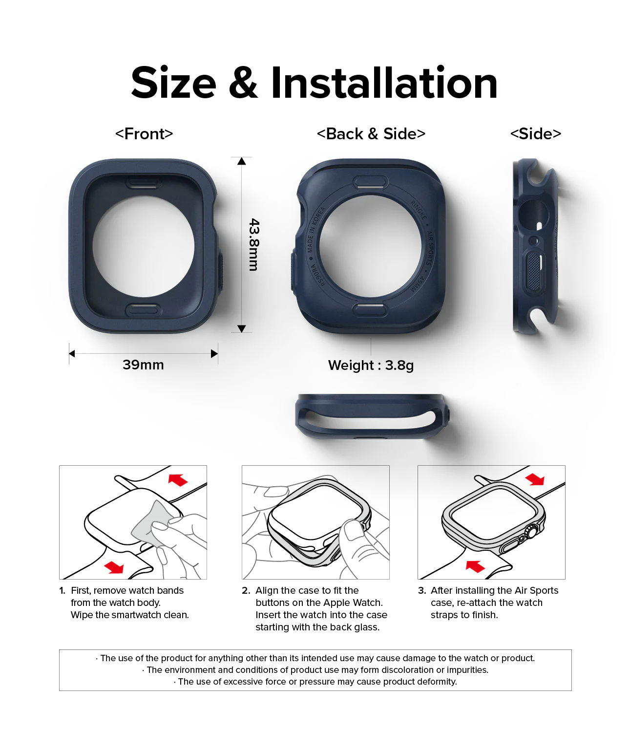 Apple Watch Series (41mm / 40mm) Case | Air Sports - Image 21