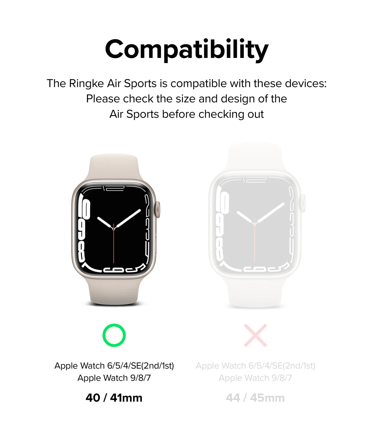 Apple Watch Series (41mm / 40mm) Case | Air Sports - Image 3