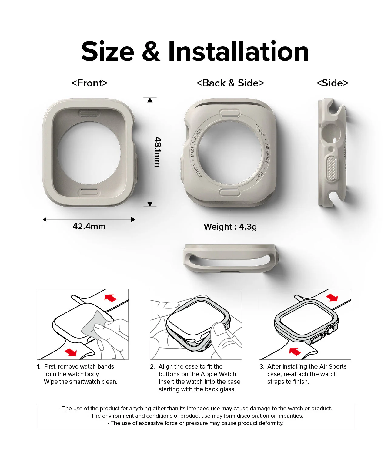 Apple Watch Series (45mm / 44mm) Case | Air Sports - Image 39