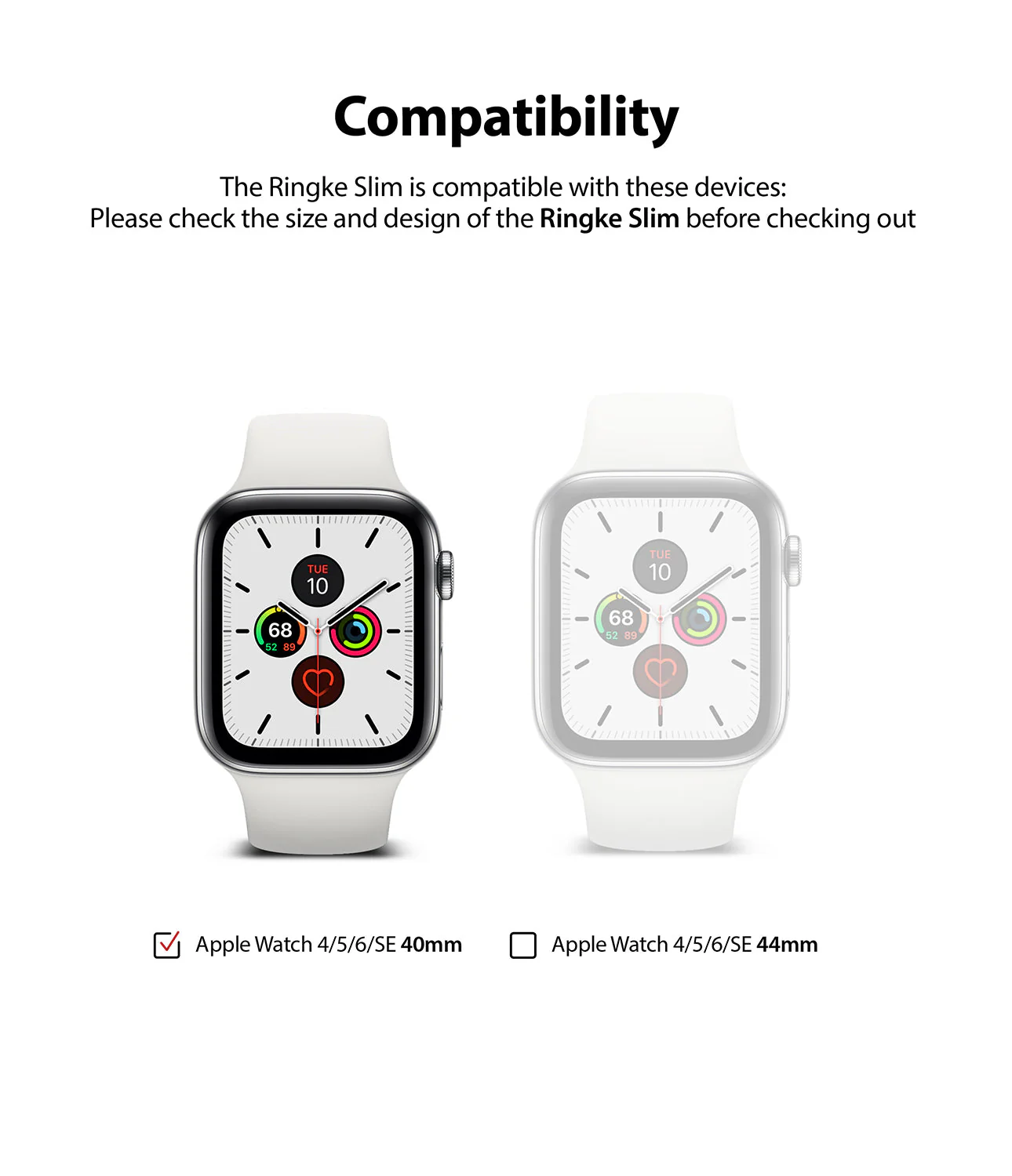 Apple Watch Series 6 / 5 / 4 / SE (40mm) Case | Slim (2 Pack) - Image 108