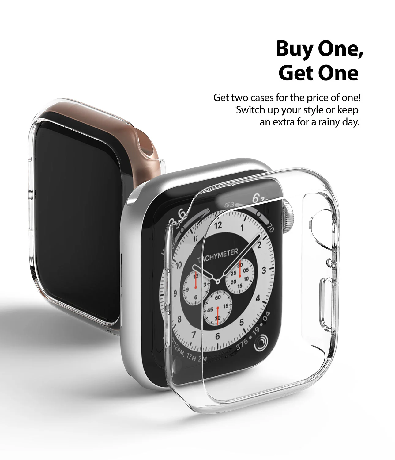 Apple Watch Series 6 / 5 / 4 / SE (40mm) Case | Slim (2 Pack) - Image 6