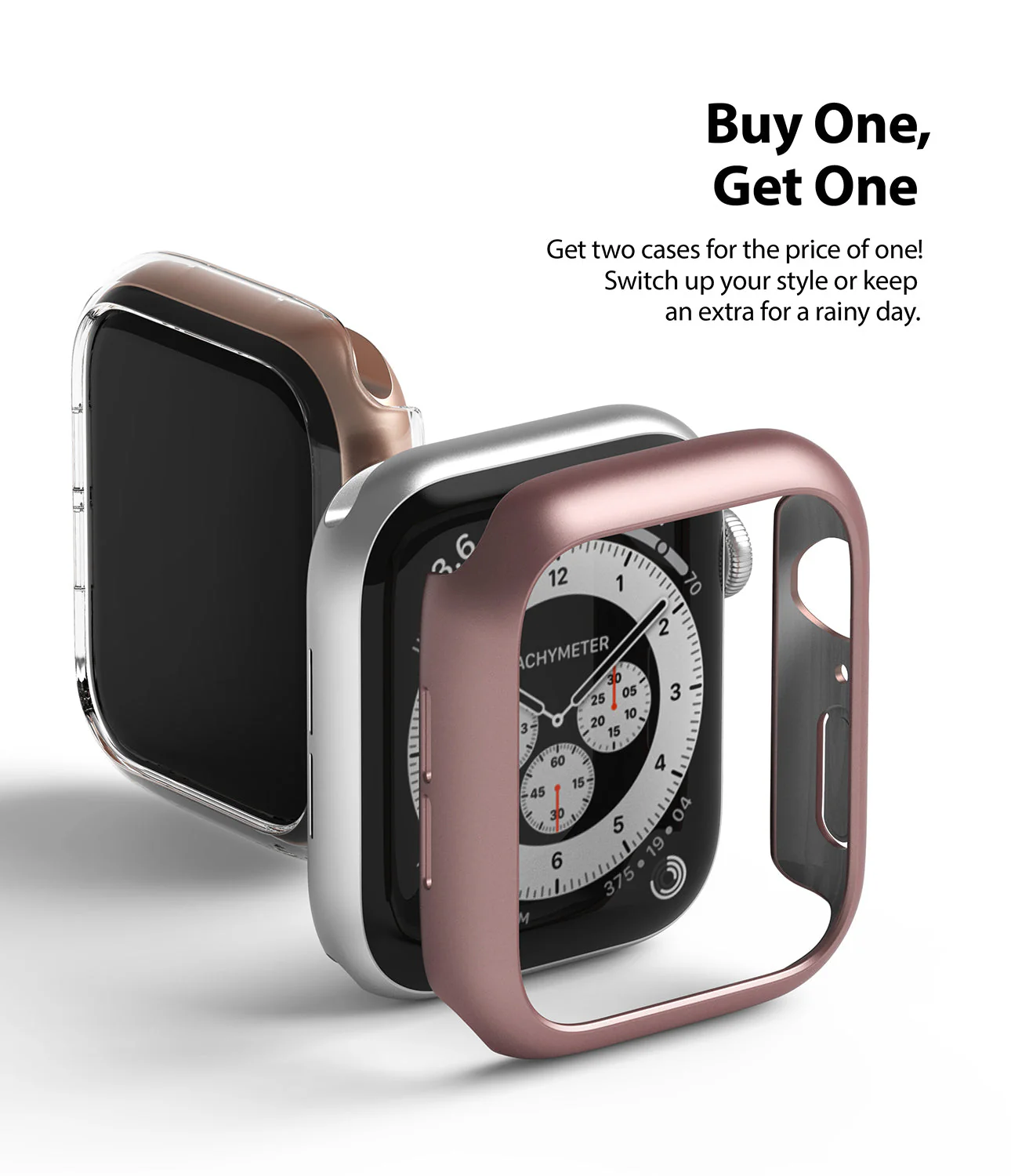 Apple Watch Series 6 / 5 / 4 / SE (40mm) Case | Slim (2 Pack) - Image 72