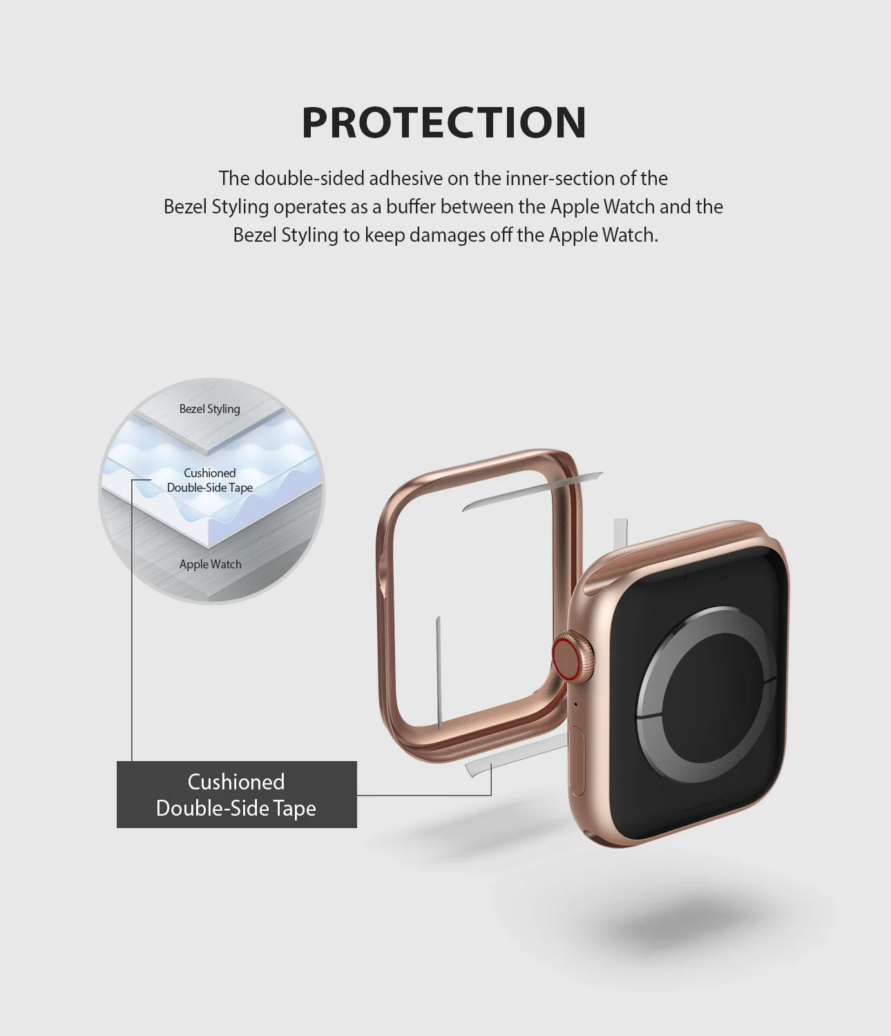 Apple Watch Series 6 / 5 / 4 / SE (44mm) | Premium Bezel Styling H - Image 20