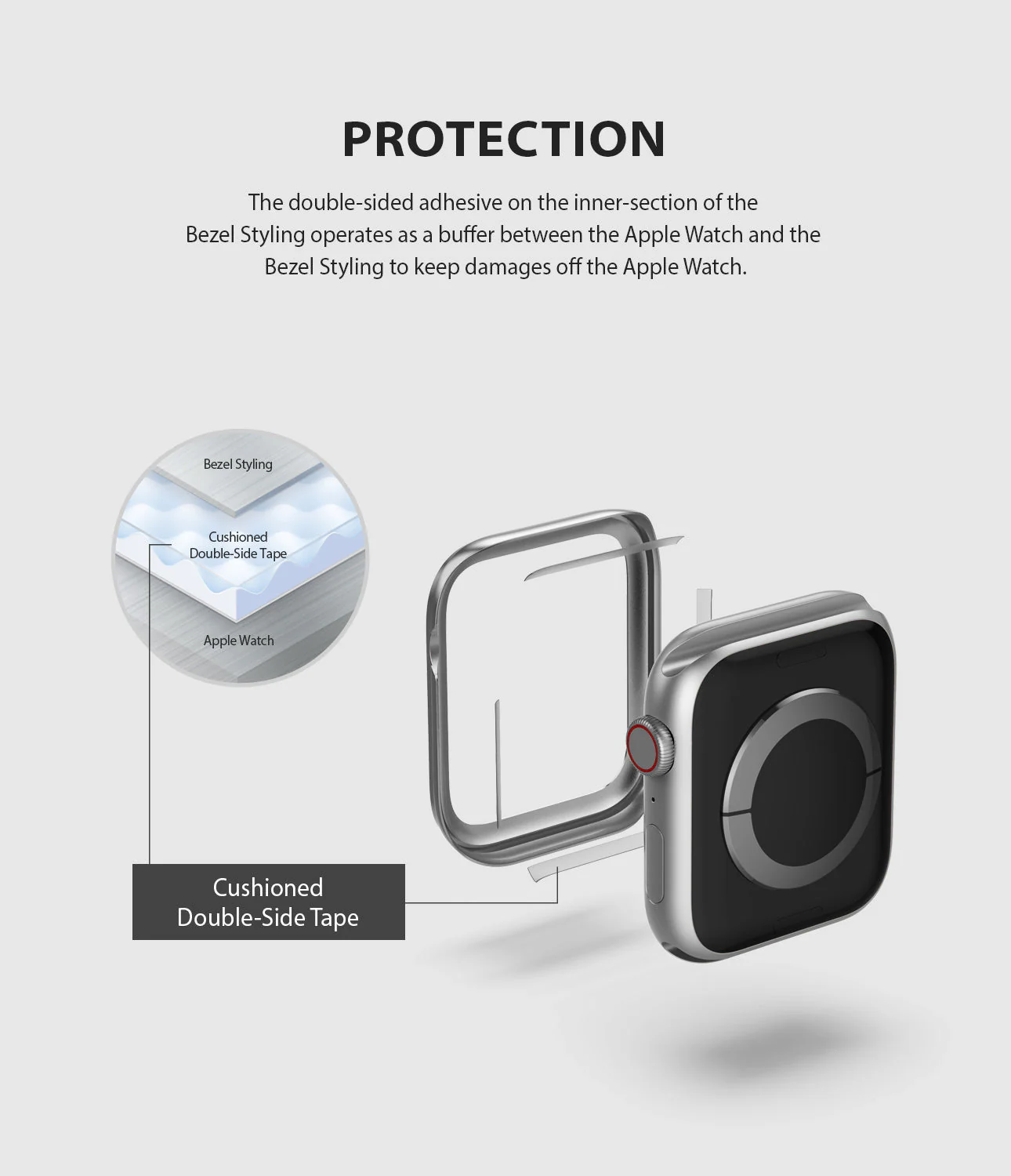 Apple Watch Series 6 / 5 / 4 / SE (44mm) | Premium Bezel Styling H - Image 8