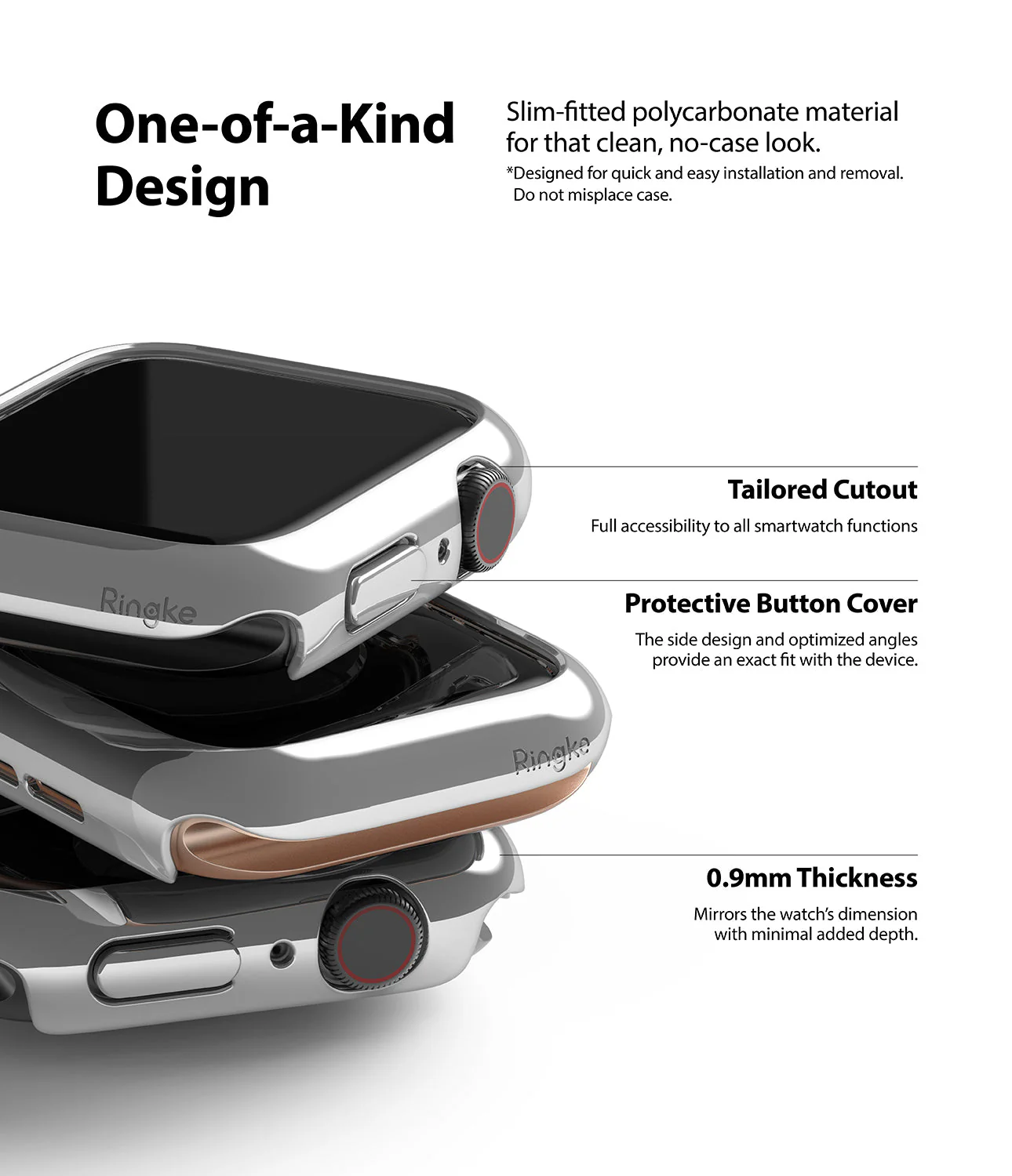 Apple Watch Series 6 / 5 / 4 / SE (44mm) Case | Slim (2 Pack) - Image 19